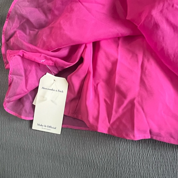 Organza Tiered Strapless Mini Dress - Picture 5 of 8